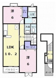 伊豆仁田駅 バス6分  柏谷口下車：停歩5分 2階の物件間取画像